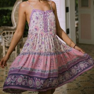 Spell Portobello Road Strappy Dress